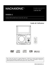 Magnasonic DVD850-2 Guide De L'utilisateur