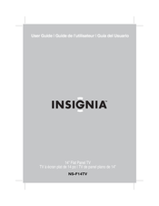 Insignia NS-F14TV Guide De L'utilisateur