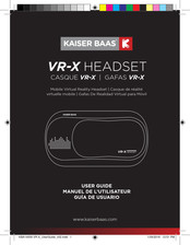 Kaiser Baas VR-X Manuel De L'installateur