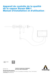 Armstrong Steam QM-1 Manuel D'installation Et D'utilisation