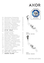 Axor 58306180 Mode D'emploi / Instructions De Montage