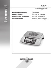 Mettler Toledo ICS241 Mode D'emploi