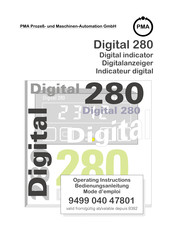 PMA Digital 280 Mode D'emploi