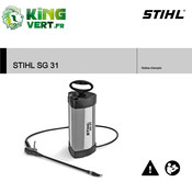 Stihl SG 31 Notice D'emploi