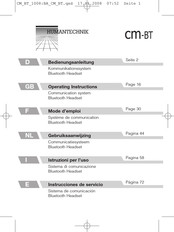 HumanTechnik CM-BT Mode D'emploi