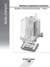 Mettler Toledo Excellence Plus XP26 Mode D'emploi