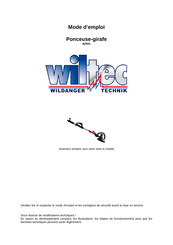WilTec 62531 Mode D'emploi