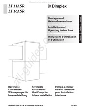 Dimplex LI 16ASR Instructions D'installation Et D'utilisation