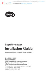 BenQ LU960ST Guide D'installation