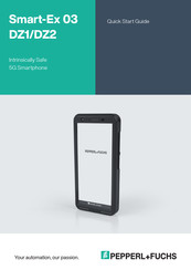 Pepperl+Fuchs Smart-Ex 03 DZ1 Guide De Démarrage Rapide