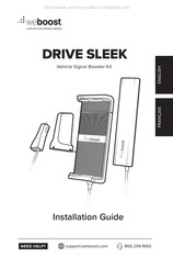 weBoost DRIVE SLEEK Guide D'installation