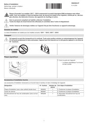 V-ZUG 12019 Notice D'installation