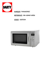 Panasonic Inverter NN-GD469M Manuel D'utilisation
