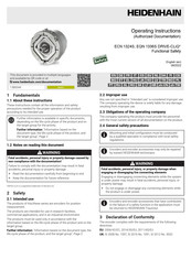 HEIDENHAIN ECN 1324 S Mode D'emploi