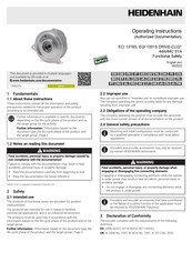 HEIDENHAIN EQI 1331 S Mode D'emploi