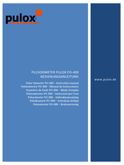 PULOX PO-400 Mode D'emploi