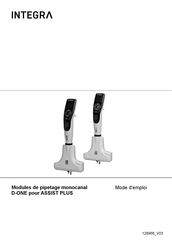 Integra D-ONE Mode D'emploi