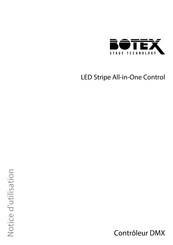 Botex LED Stripe All-in-One Control Notice D'utilisation