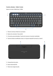 Logitech Pebble 2 Combo Manuel D'utilisation
