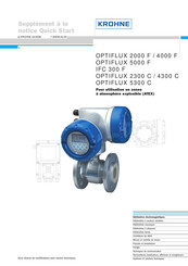 KROHNE OPTIFLUX 5300 C Guide Rapide