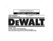 Dewalt DCS380 Guide D'utilisation