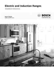 Bosch HIIP0 Instructions D'installation