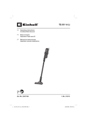EINHELL TE-SV 18 Li Mode D'emploi