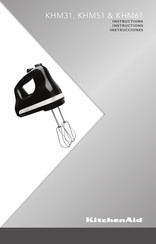 KitchenAid KHM31 Manuel D'instructions