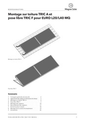wagner solar TRIC F Instructions De Montage