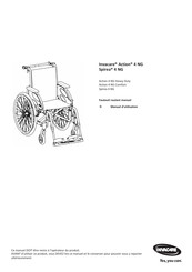 Invacare Action 4 NG Heavy Duty Manuel D'utilisation
