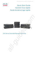 Cisco SG500X-48MP Guide De Démarrage Rapide