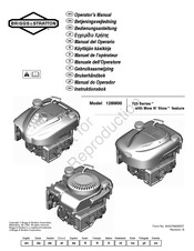 Briggs & Stratton 750 Série Manuel De L'opérateur