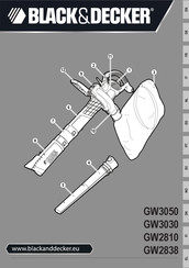 Black & Decker GW3050 Mode D'emploi