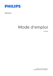 Philips 6050 Serie Mode D'emploi