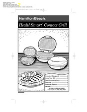 Hamilton Beach HealthSmart 25219 Mode D'emploi