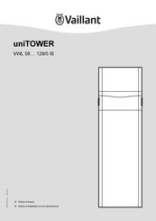 Vaillant uniTOWER VWL 58/5 IS Notice D'emploi