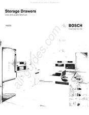 Bosch HSD30 Manuel De L'utilisateur
