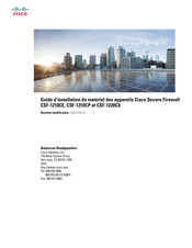 Cisco Secure Firewall CSF-1220CX Guide D'installation