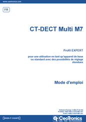 CeoTronics CT-DECT Multi M7 Mode D'emploi