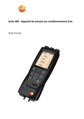 TESTO 480 Mode D'emploi