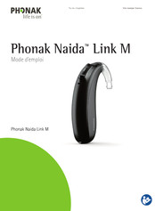 Phonak Naída Link M Mode D'emploi