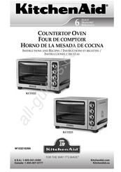 KitchenAid KCO222 Instructions Et Recettes