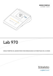 Xylem SI Analytics Lab 970 Mode D'emploi