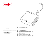 Teufel BOOMSTER GO Guide De Démarrage Rapide