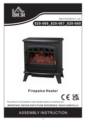HOMCOM 820-067 Instructions De Montage