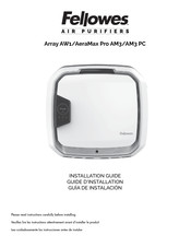 Fellowes AERAMAX PRO AM3 PC Guide D'installation