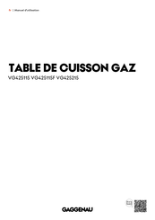 Gaggenau VG425115F Manuel D'utilisation
