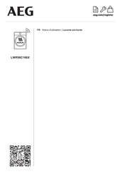 Aeg LWR98C166X Notice D'utilisation