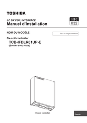 Toshiba TCB-IFDLR01UP-E Manuel D'installation