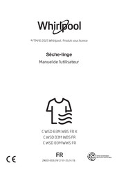 Whirlpool C WSD 83M WBS FR X Manuel De L'utilisateur